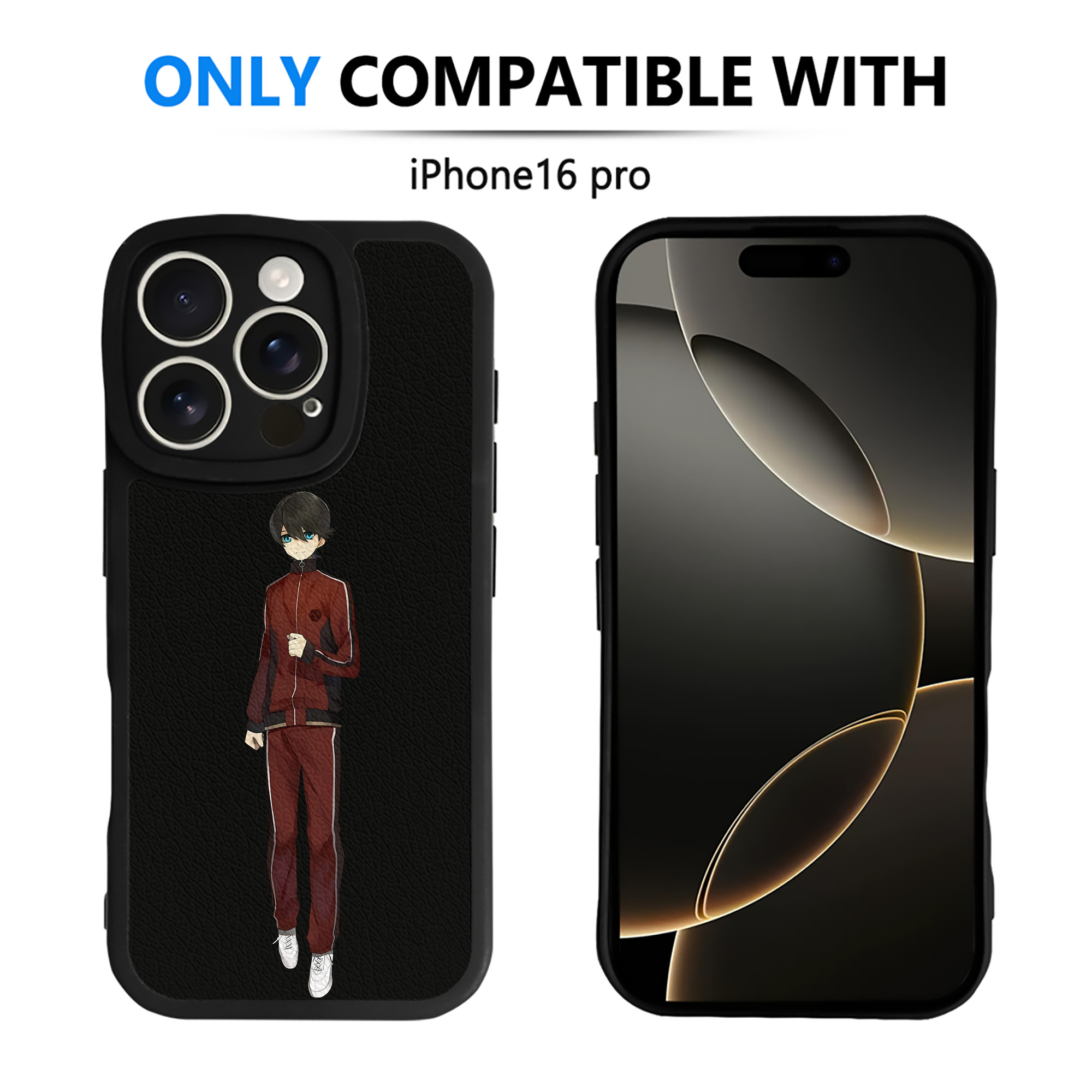 （画像用） 刀剣乱舞 Touken Ranbu 【iPhone 16シリーズ対応】シリコンスマホケース（レザー調） 材質：シリコン